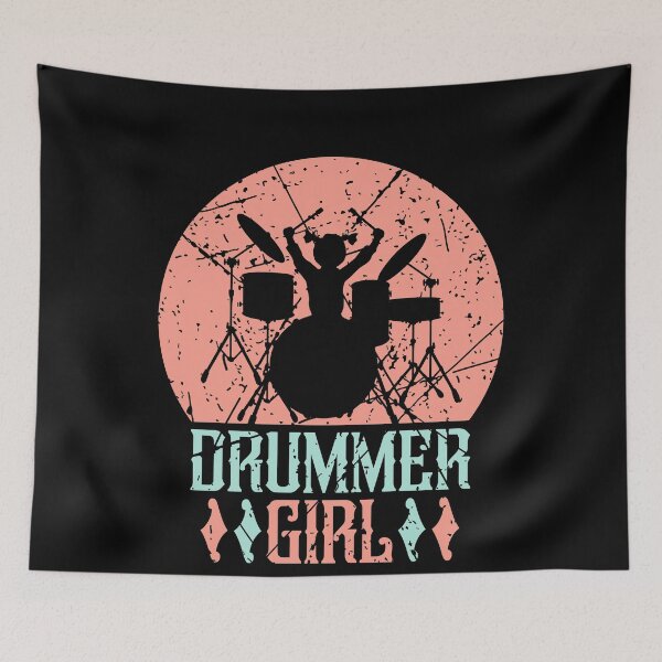Item preview, Drums Girl designed and sold by busydesign.