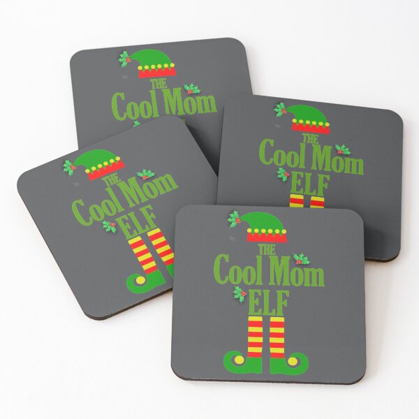 Item preview, The Cool Mom Elf designed and sold by WordsmithNerd.