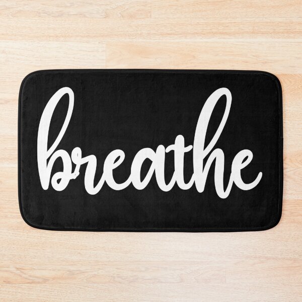 Item preview, Breathe - Typography Design designed and sold by The Merch.
