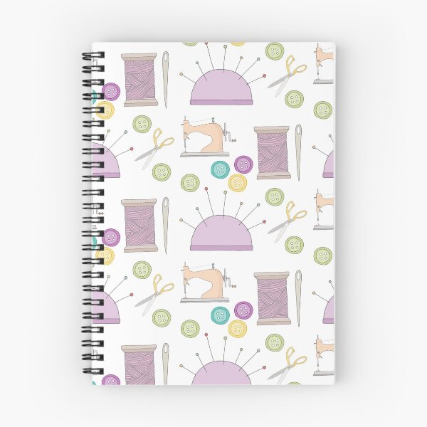 Item preview, Cute Sewing Accessories Pattern designed and sold by TeeandToast.