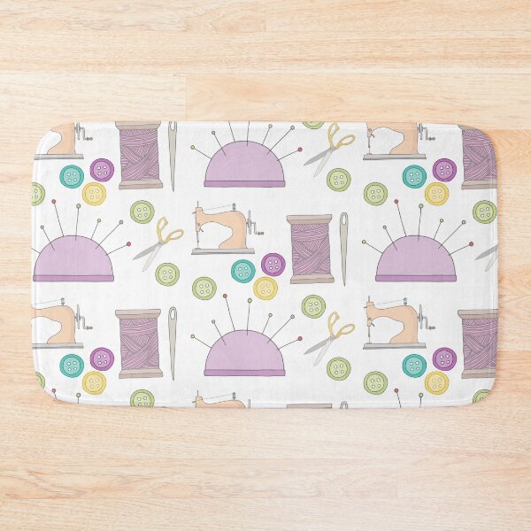 Item preview, Cute Sewing Accessories Pattern designed and sold by TeeandToast.