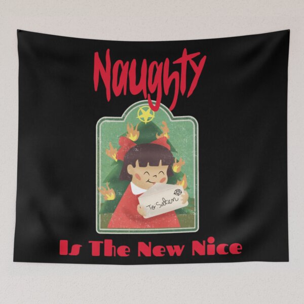 Item preview, Naughty Is The New Nice Christmas designed and sold by AnnaGails.