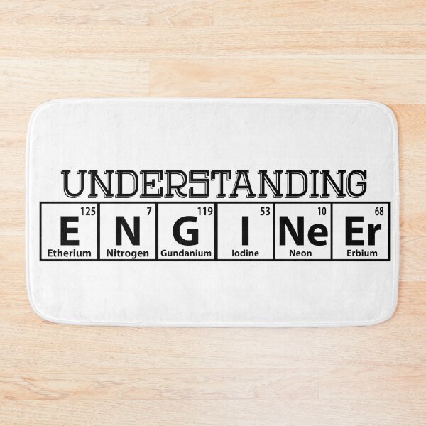 Item preview, Understanding Engineers with periodic table  designed and sold by Captionator.