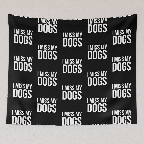 Item preview, I Miss My Dogs designed and sold by evokearo.