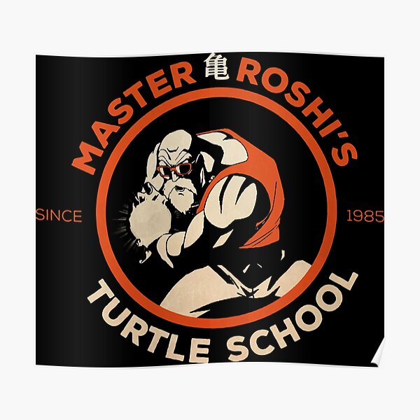 ÉCOLE MASTER ROSHI'S TURTLE Poster