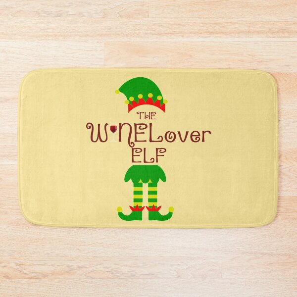 Item preview, The Wine Lover Elf designed and sold by WordsmithNerd.