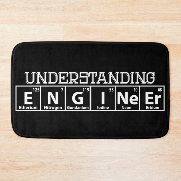 Item preview, Understanding Engineers with periodic table  designed and sold by Captionator.
