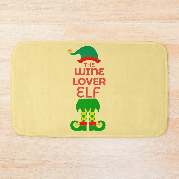Item preview, The Wine Lover Elf designed and sold by WordsmithNerd.