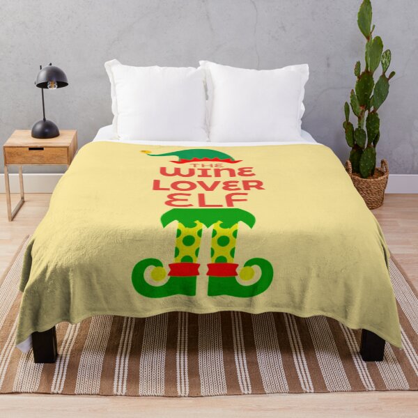 Item preview, The Wine Lover Elf designed and sold by WordsmithNerd.