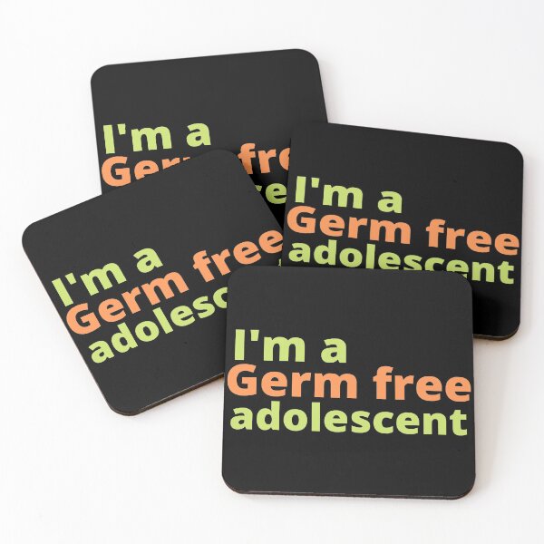 Item preview, I'm a germ free adolescent designed and sold by Scubaloppy.