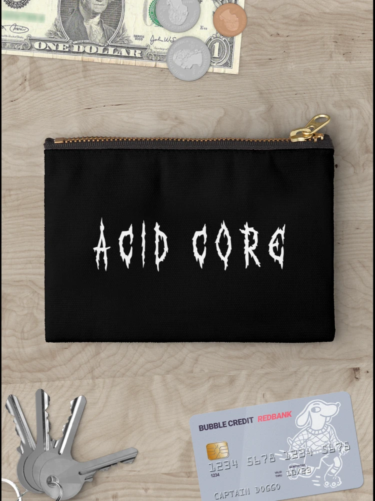 Thumbnail 3 of 4, Zipper Pouch, Acidcore designed and sold by Express YRSLF.