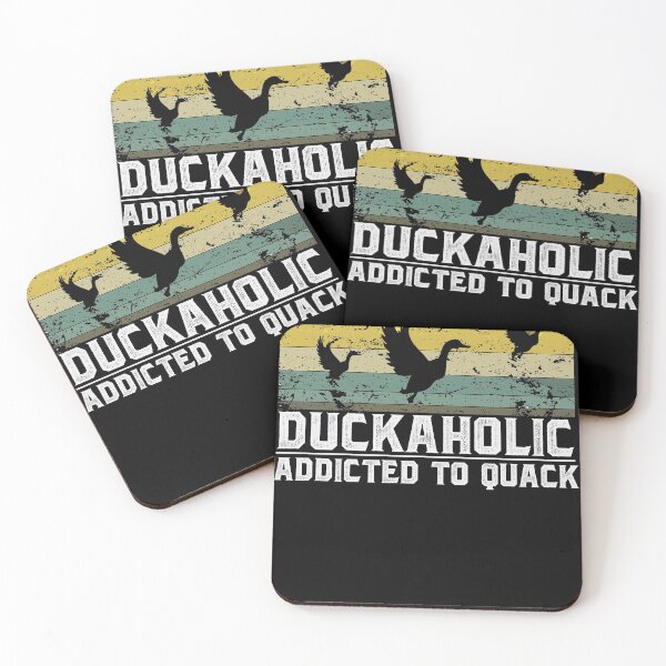 Item preview, Muscovy Duck Lovers Gifts -Duckaholic Addicted to Quack designed and sold by abcxyzsma.