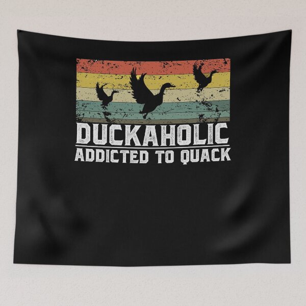 Item preview, Muscovy Duck Lovers Gifts -Duckaholic Addicted to Quack designed and sold by abcxyzsma.