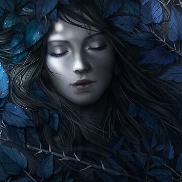 Artwork thumbnail, Whom Leaves Hide (blue) by goingnwod