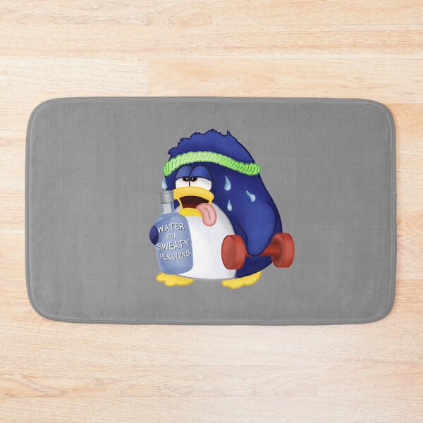Item preview, Sweaty Penguin Workout designed and sold by RitaLaiArt.