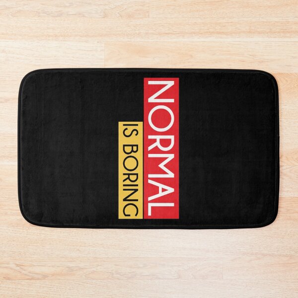 Item preview, Normal Is Boring designed and sold by TM Selvam.
