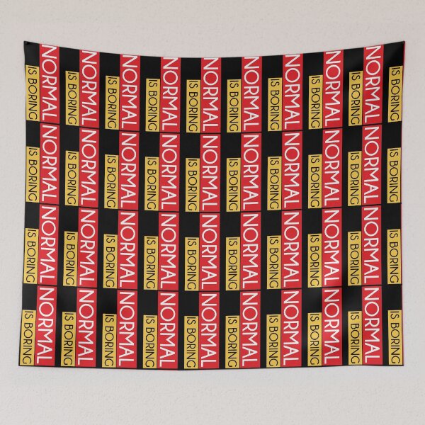Item preview, Normal Is Boring designed and sold by TM Selvam.