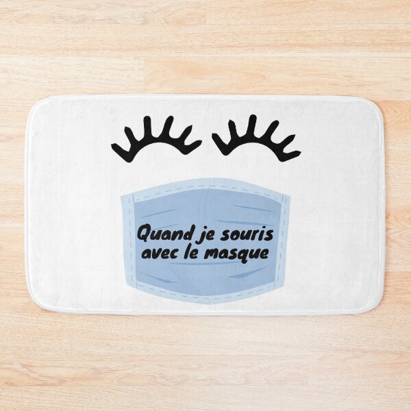 Item preview, When I smile with the mask on ... designed and sold by leonmarket.