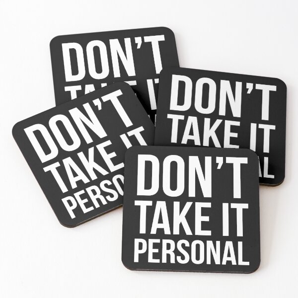 Item preview, Don't Take It Personal designed and sold by evokearo.