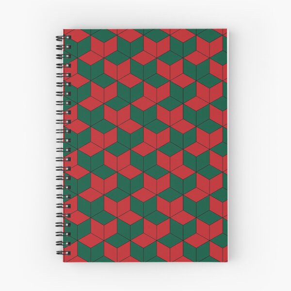Item preview, Christmas Color Kikko Traditional Japanese Pattern designed and sold by Heedee Design.