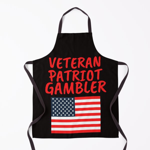 Item preview, Veteran Patriot Gambler designed and sold by SloganExpress.