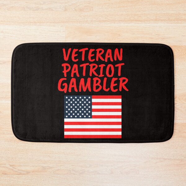 Item preview, Veteran Patriot Gambler designed and sold by SloganExpress.