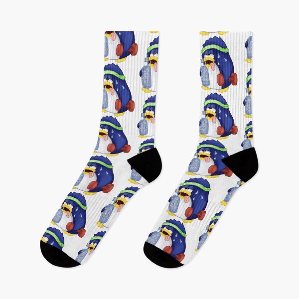Item preview, Sweaty Penguin Workout designed and sold by RitaLaiArt.