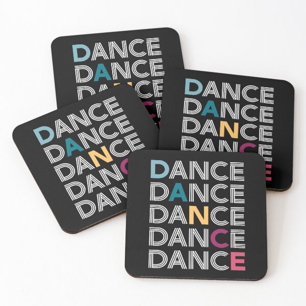 Item preview, Dance Colorful Typography designed and sold by opalime.