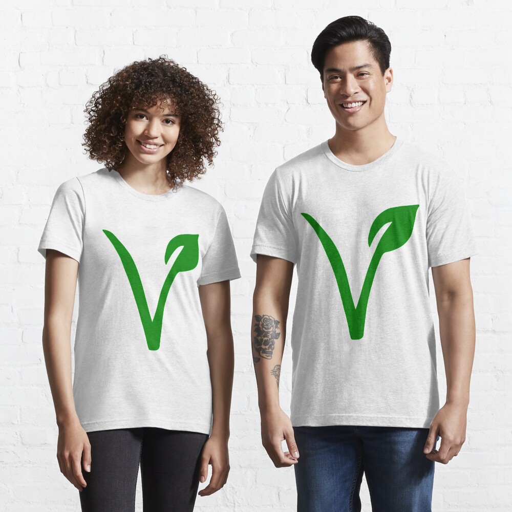 Vegetarian Symbol Essential T-Shirt