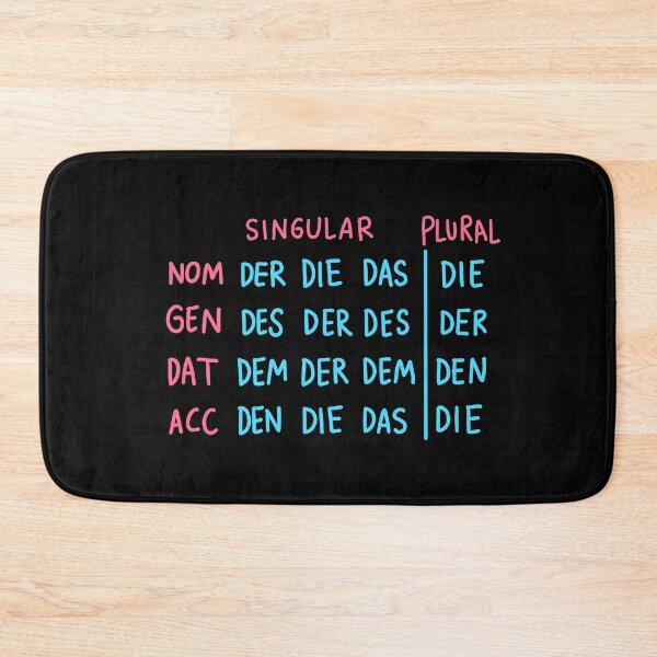Item preview, German Grammar (Articles) designed and sold by isstgeschichte.
