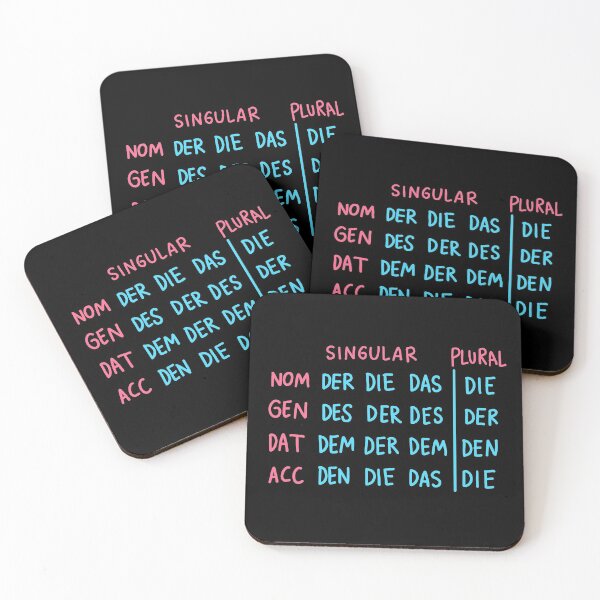 Item preview, German Grammar (Articles) designed and sold by isstgeschichte.
