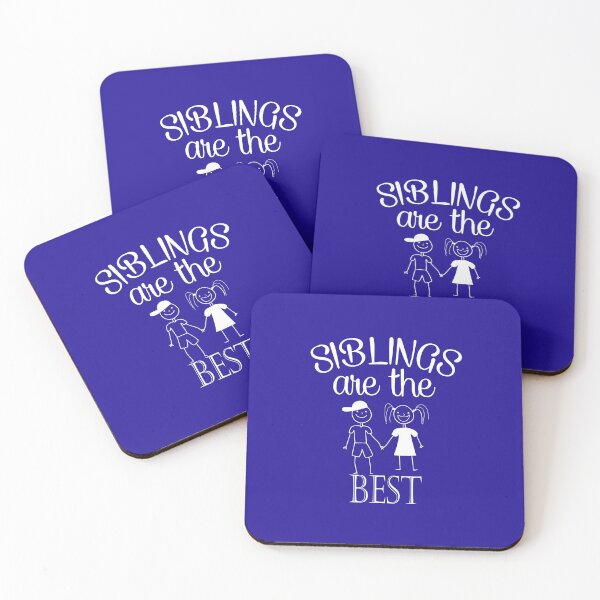 Item preview, Siblings are the best- for brothers / sister gift or birthday or just to make your bestfriend happy. designed and sold by Wallggo.