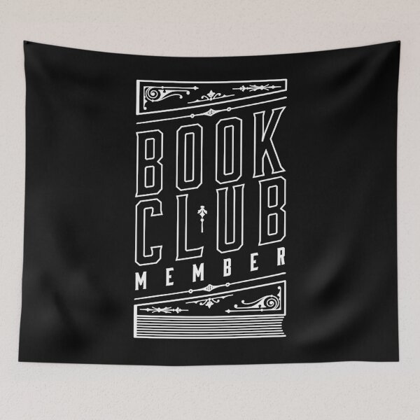 Item preview, Book Club Member Vintage Librarian Book Cover designed and sold by GrandeDuc.