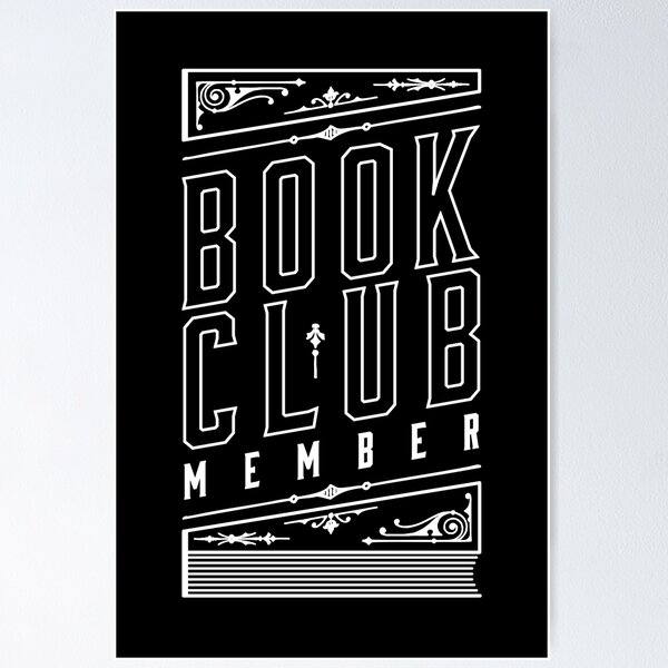 Item preview, Book Club Member Vintage Librarian Book Cover designed and sold by GrandeDuc.