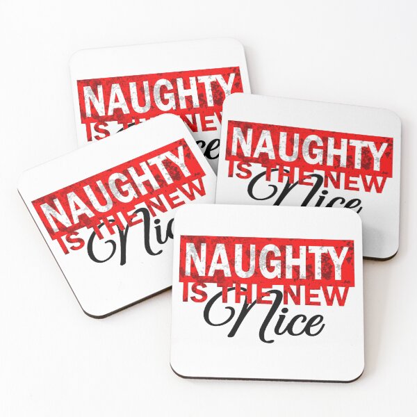 Item preview, Naughty is the new nice designed and sold by aktiveaddict.