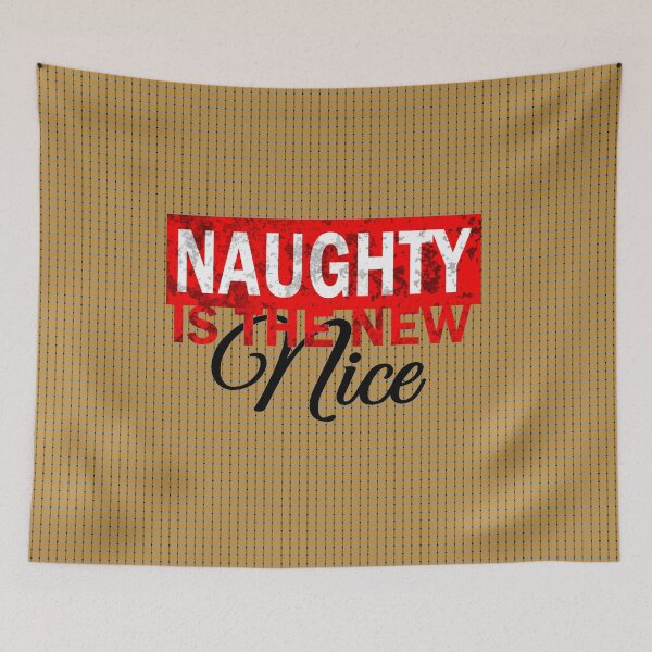 Item preview, Naughty is the new nice designed and sold by aktiveaddict.