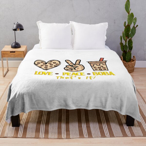 Item preview, All I need is Love Peace Boba That's it- Peace Art designed and sold by eucagarland.