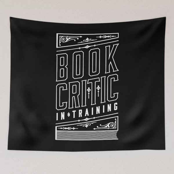 Item preview, Book Critic In Training Vintage Librarian Book Cover designed and sold by GrandeDuc.