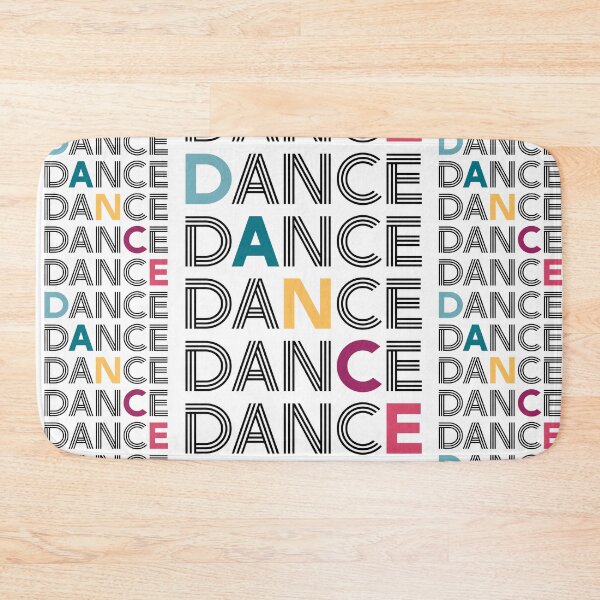 Item preview, Dance Colorful Typography designed and sold by opalime.