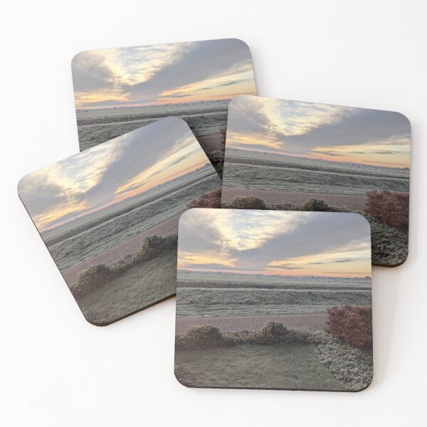Item preview, Frozen dutch polder landscape with a beautiful sky designed and sold by Anita van Gendt.