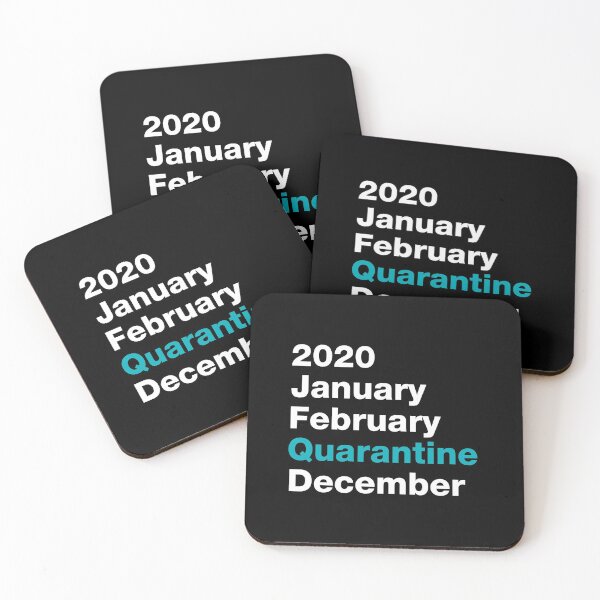 Item preview, January, February, Quarantine, December designed and sold by TYPGRAPHY.