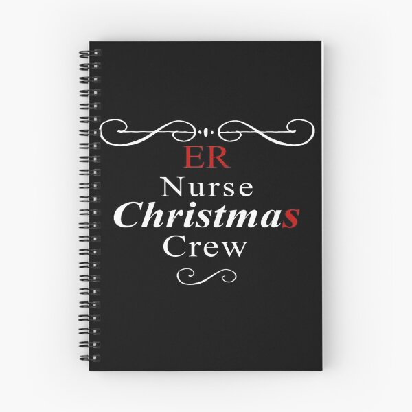 Item preview, Emergency Room Nurse Christmas Crew black designed and sold by NancyArtDesigns.