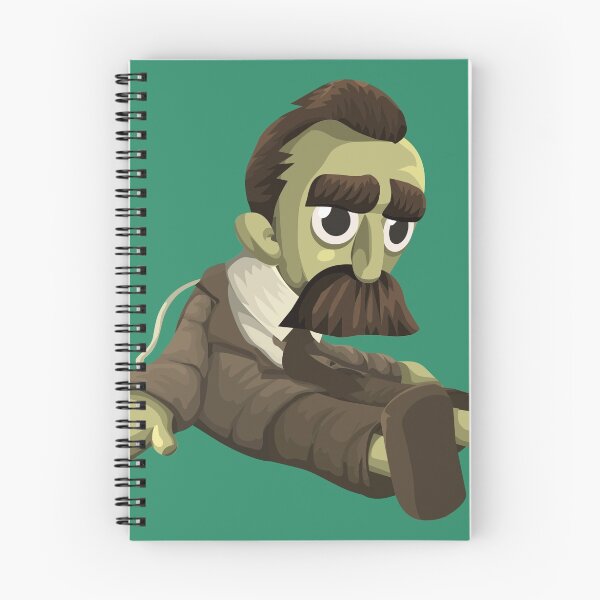 Item preview, Nietzsche doll for truly lovers - glitch videogame designed and sold by EnjoyRiot.