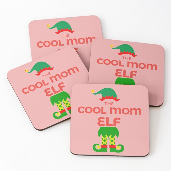 Item preview, The Cool Mom Elf designed and sold by WordsmithNerd.