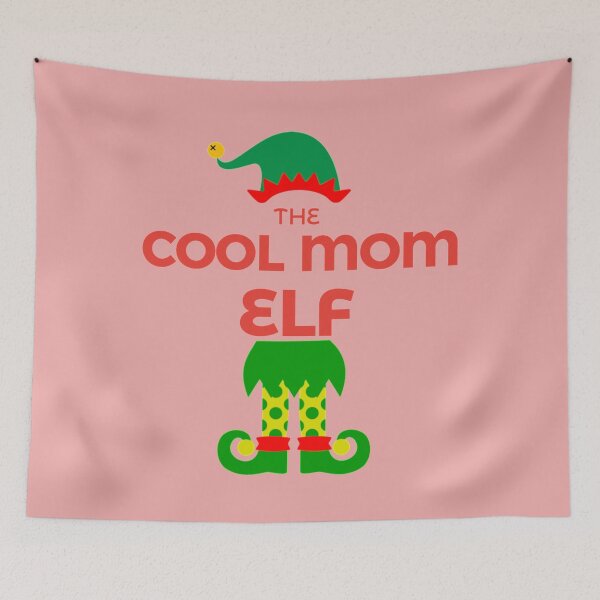 Item preview, The Cool Mom Elf designed and sold by WordsmithNerd.