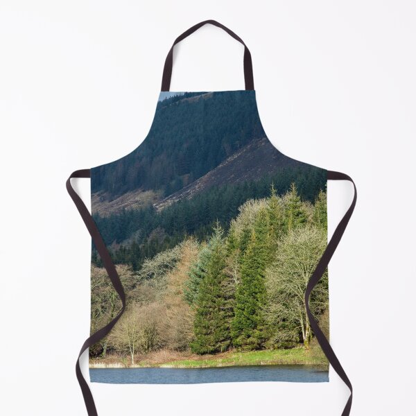 Item preview, Trees on the shore of Pentwyn Reservoir in the Brecon Beacons National Park south Wales designed and sold by Cameranick.