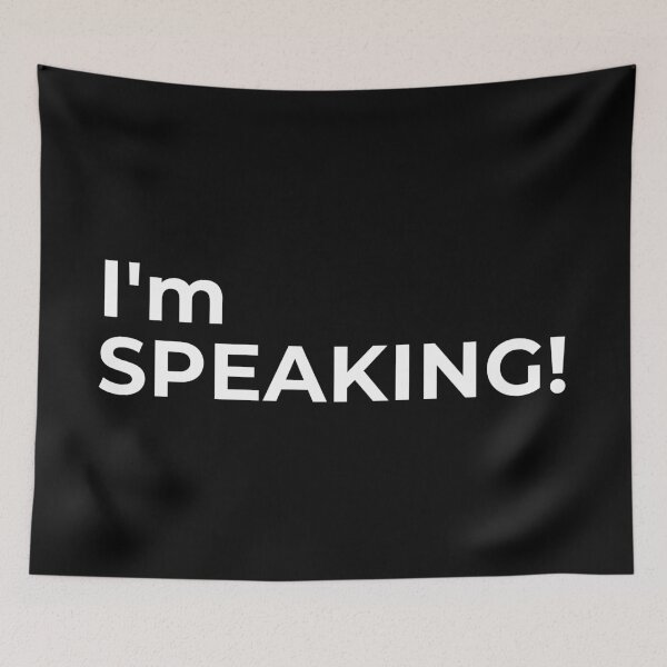 Item preview, I'm SPEAKING! designed and sold by typeconic.