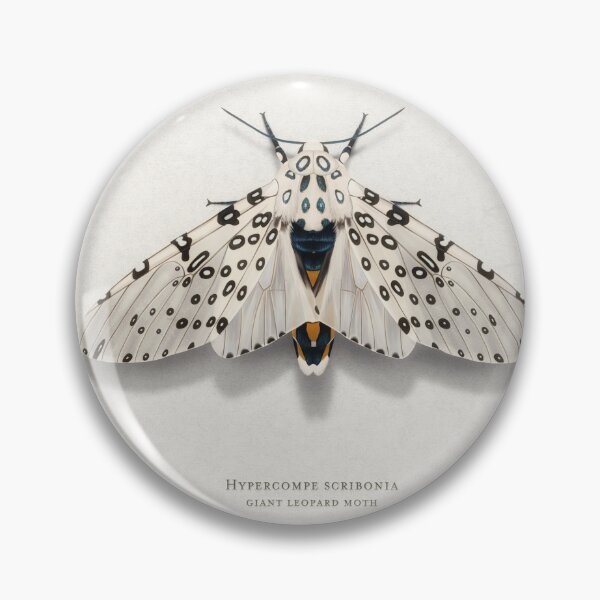 Item preview, Giant Leopard Moth designed and sold by tillieke.