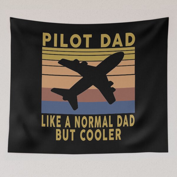 Item preview, Vintage Gift Pilot Dad Like A Normal Dad, but Cooler designed and sold by Sarah38.