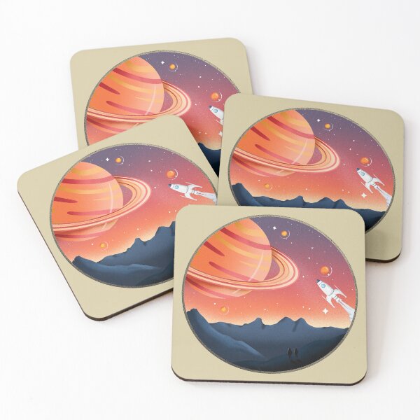 Item preview, Rocket in Space designed and sold by AeroAstro.
